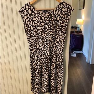 Stylish Black and White Women's Dress